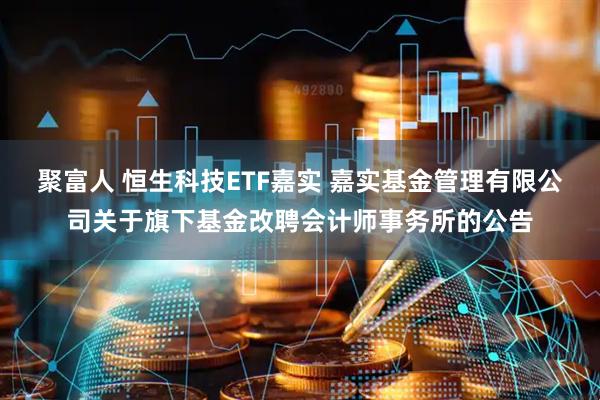 聚富人 恒生科技ETF嘉实 嘉实基金管理有限公司关于旗下基金改聘会计师事务所的公告